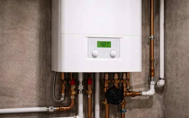 Chaudière gaz condensation installée à Wavre