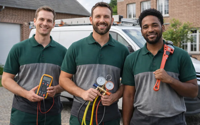 Équipe Pompe à chaleur BW — installateurs en Brabant Wallon