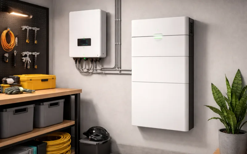 Batterie domestique pour stockage d'énergie solaire